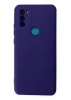 Mey İthalat®  General Mobile GM 21 Plus Kılıf Nano içi Kadife Silikon - Mor
