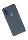 Mey İthalat®  General Mobile GM 21 Pro Kılıf Nano içi Kadife Silikon - Gri