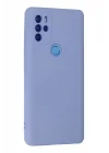 Mey İthalat®  General Mobile GM 21 Pro Kılıf Nano içi Kadife Silikon - Lila
