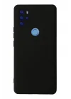 Mey İthalat®  General Mobile GM 21 Pro Kılıf Nano içi Kadife Silikon - Siyah