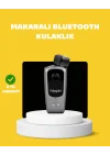 Mey İthalat® Geri Çekilebilir Kablolu Bluetooth İş Kulaklığı