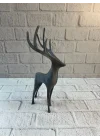 Mey İthalat® GEYİK FİGÜRÜ GRİ