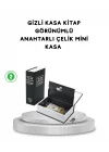Mey İthalat® Gizli Kitap Kasa – Metal Gövdeli, Anahtarlı