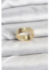 Mey İthalat® Gold Renk Model Kadın Yüzük