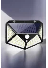 Mey İthalat® Güneş Enerjili Bahçe Aydınlatma Lambası Solar 100 Led Lamba