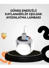 Mey İthalat® Güneş Enerjili Katlanabilir 5 Kanatlı Solar Bahçe Lambası