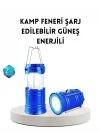 Mey İthalat® Güneş Enerjisiyle Çalışan Kamp Feneri Hafif Portatif Uzun Ömürlü