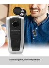 Mey İthalat® Gürültü Önleyici Fineblue F910 Bluetooth Kulaklık Klipsli Model