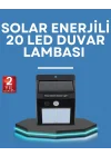 Mey İthalat® Hareket Algılamalı Solar LED Güvenlik Lambası