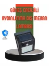 Mey İthalat® Hareket Sensörlü Güneş Enerjili Dış Mekan LED Lamba 100/144 LED