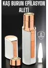 Mey İthalat® Hassas Ciltlere Özel Pratik Yüz Kaş Epilatör Aleti