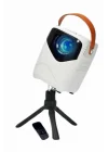 Mey İthalat® HD Ayaklı Portatif Projeksiyon Cihazı Android İşlemcili Sinema Projektörü