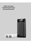 Mey İthalat® Hızlı Şarj Destekli 20.000mAh Powerbank USB Type-C Lightning LCD