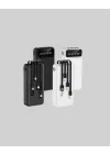 Mey İthalat® Hızlı Şarj Destekli 20.000mAh Powerbank USB Type-C Lightning LCD