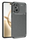Mey İthalat®  Honor 200 Kılıf Auto Focus Karbon Kapak - Siyah