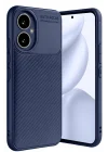 Mey İthalat®  Honor 400 Kılıf Auto Focus Karbon Kapak - Lacivert