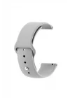 Mey İthalat®  Huawei GT4 41mm 18mm Klasik Kordon - Açık Gri