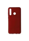 Mey İthalat®  Huawei Honor 20 Lite Kılıf First Silikon - Bordo
