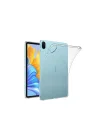 Mey İthalat®  Huawei Honor Pad 8 12 Kılıf Anti Shock Tablet Silikon - Şeffaf