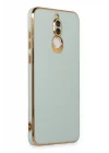 Mey İthalat®  Huawei Mate 10 Lite Kılıf Volet Silikon - Açık Yeşil