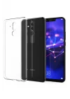 Mey İthalat®  Huawei Mate 20 Lite Kılıf Lüx Şeffaf Silikon