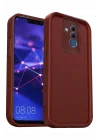 Mey İthalat®  Huawei Mate 20 Lite Kılıf Viera Silikon - Bordo