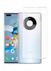 Mey İthalat®  Huawei Mate 40 Pro Kılıf Lüx Şeffaf Silikon