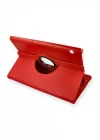 Mey İthalat®  Huawei MediaPad T5 10 Kılıf 360 Tablet Deri Kılıf - Kırmızı