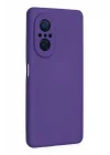 Mey İthalat®  Huawei Nova 9 SE Kılıf Nano içi Kadife Silikon - Mor
