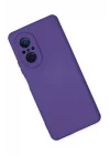 Mey İthalat®  Huawei Nova 9 SE Kılıf Nano içi Kadife Silikon - Mor