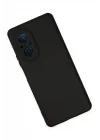 Mey İthalat®  Huawei Nova 9 SE Kılıf Nano içi Kadife Silikon - Siyah