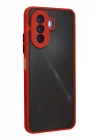 Mey İthalat®  Huawei Nova Y70 Kılıf Montreal Silikon Kapak - Kırmızı