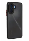 Mey İthalat®  Huawei Nova Y70 Kılıf Montreal Silikon Kapak - Siyah