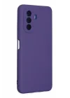 Mey İthalat®  Huawei Nova Y70 Kılıf Nano içi Kadife Silikon - Mor