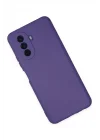 Mey İthalat®  Huawei Nova Y70 Kılıf Nano içi Kadife Silikon - Mor