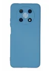 Mey İthalat®  Huawei Nova Y90 Kılıf Nano içi Kadife Silikon - Mavi