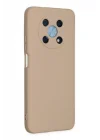 Mey İthalat®  Huawei Nova Y90 Kılıf Nano içi Kadife Silikon - Pudra