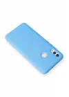 Mey İthalat®  Huawei P Smart 2019 Kılıf Nano içi Kadife Silikon - Mavi
