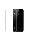Mey İthalat®  Huawei P20 Lite Kılıf Lüx Şeffaf Silikon