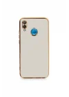 Mey İthalat®  Huawei P20 Lite Kılıf Volet Silikon - Beyaz