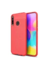 Mey İthalat®  Huawei P40 Lite E Kılıf Auto Focus Kapak - Kırmızı