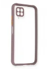 Mey İthalat®  Huawei P40 Lite Kılıf Miami Şeffaf Silikon - Açık Mor