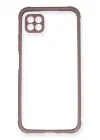 Mey İthalat®  Huawei P40 Lite Kılıf Miami Şeffaf Silikon - Açık Mor