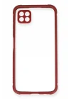 Mey İthalat®  Huawei P40 Lite Kılıf Miami Şeffaf Silikon - Fuşya