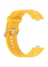 Mey İthalat®  Huawei Watch Fit 3 Klasik Kordon - Sarı