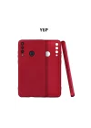 Mey İthalat®  Huawei Y6P Kılıf First Silikon - Bordo