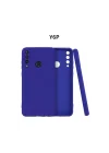 Mey İthalat®  Huawei Y6P Kılıf First Silikon - Lacivert