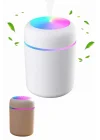 Mey İthalat® Humidifier LED Işıklı Mini Ortam Oda Kokusu Aromaterapi Buhardanlık