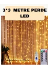 Mey İthalat® İç ve Dış Mekan Perde LED – Bahçe, Balkon ve Veranda İçin