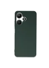 Mey İthalat®  İnfinix Hot 30i Kılıf First Silikon - Koyu Yeşil